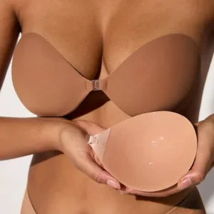 Front Closure Adhesive Invisible Push-Up Bra