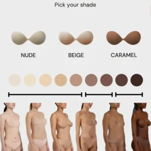 Front Closure Adhesive Invisible Push-Up Bra