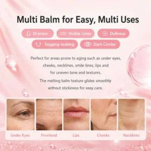 Pink Collagen Volume Multi Balm for Soft and Smooth Lips